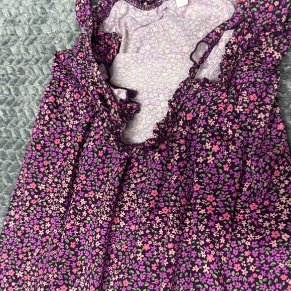 Btween Girls Purple Floral Sundress Duo - Picture 5 of 6
